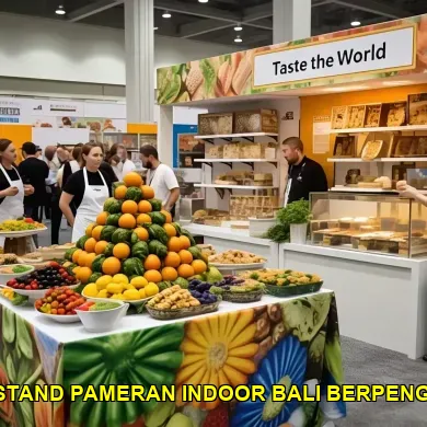 desain stand pameran indoor bali berpengalaman